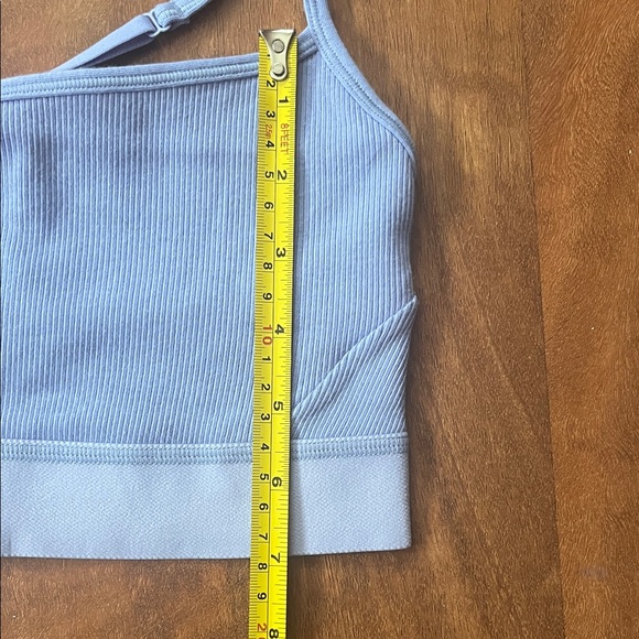 New SKIMS Blue Violet Ribbed Bralette - Picture 8 of 15